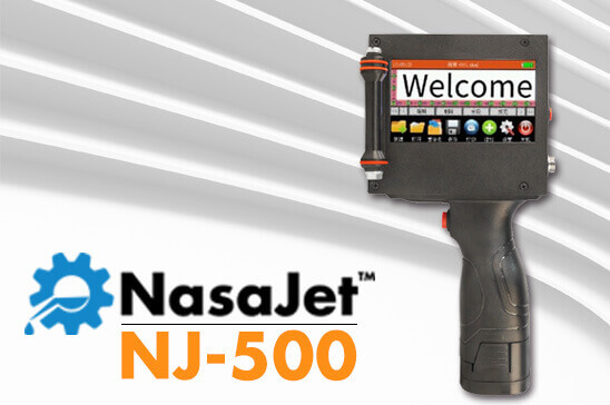 NasaJet® handheld printer / portable inkjet printer 🥇 your mobile printing  solution