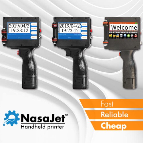 NasaJet® handheld printer / portable inkjet printer 🥇 your mobile